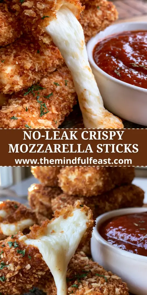 Mozzarella Sticks Recipe: The Ultimate Guide to the Crunchiest Panko Crust and Epic Cheese Pull 4 A towering stack of golden-brown panko-breaded mozzarella sticks on a rustic board with a side of thick marinara. (mozzarella sticks recipe)