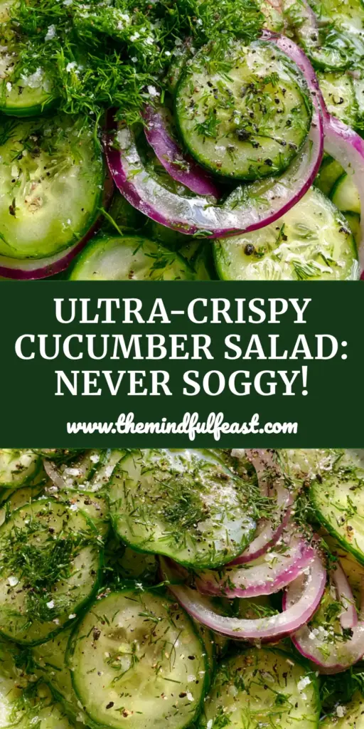 Cucumber Onion Salad with Fresh Dill and Light Vinaigrette 4 A handheld smartphone photo of a crisp cucumber onion salad in a rustic white ceramic bowl on a marble countertop. (cucumber onion salad)