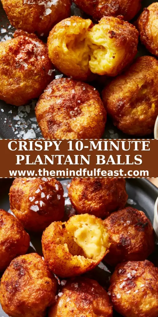 Plantain Balls Recipe: Crispy Nigerian Mosa with Red Chili Sauce 4 A top-down shot of crispy Nigerian Mosa on a charcoal plate with red chili sauce. (plantain balls recipe)