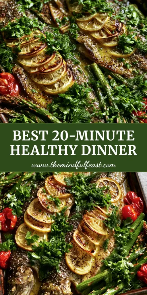 Baked Rainbow Trout with Garlic Herb Butter and Blistered Tomatoes 4 A rustic dark baking sheet featuring two large baked rainbow trout fillets glistening with lemon garlic butter, surrounded by blistered tomatoes and crispy asparagus.