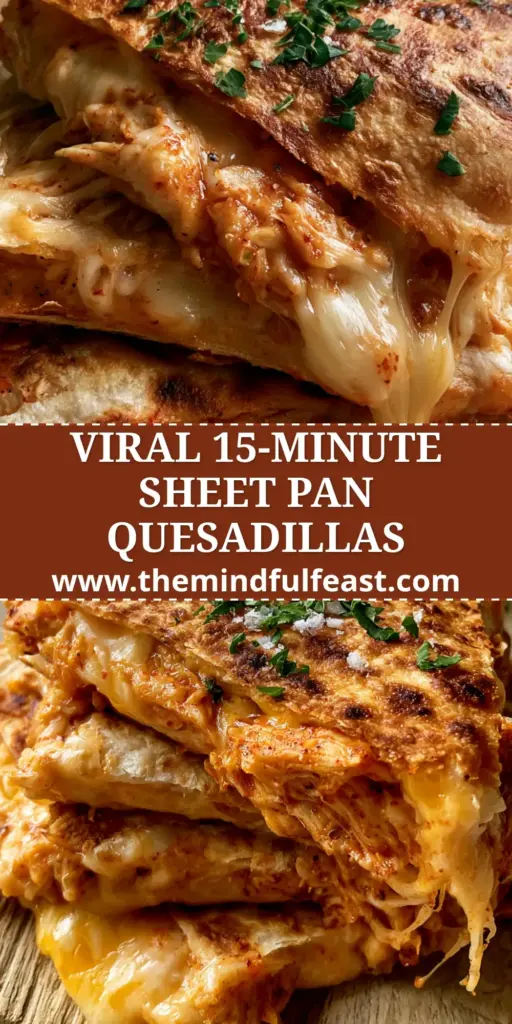 Chicken Quesadilla Recipes: The Ultimate Crispy Sheet Pan Method 4 A stack of three triangular sheet pan chicken quesadillas on a rustic wood board, showcasing charred edges and bubbly melted cheese. (Chicken Quesadilla Recipes)