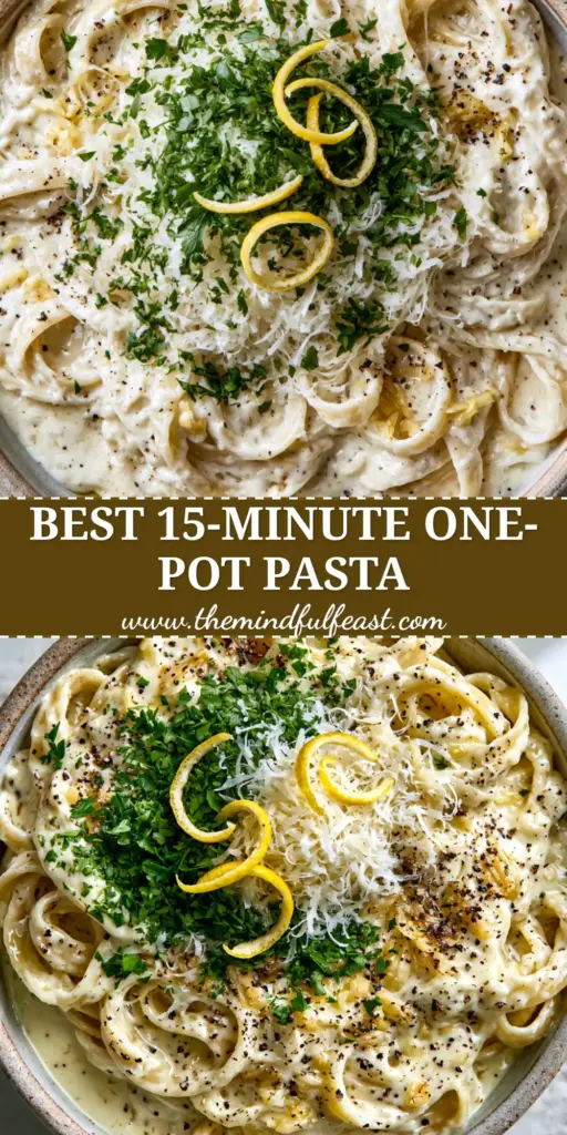 Quick Pasta Recipes: The Ultimate Creamy Garlic Fettuccine with Lemon Zest 3 A top-down close-up of creamy garlic fettuccine pasta with a mountain of parmesan cheese and lemon curls. (quick pasta recipes)