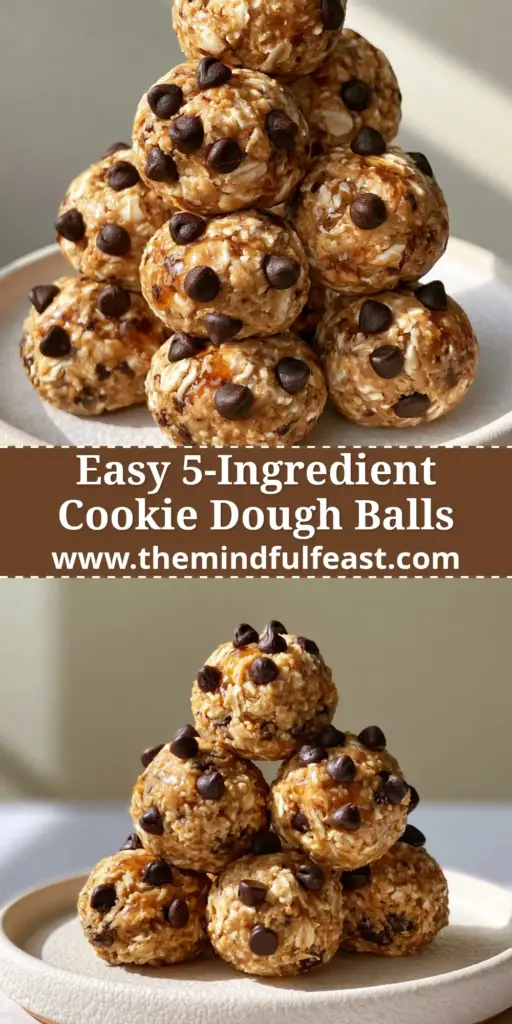 Energy Oatmeal Balls: The Ultimate No-Bake Chewy Snack Recipe 4 A pyramid stack of round energy oatmeal balls with visible chocolate chips on a white plate.