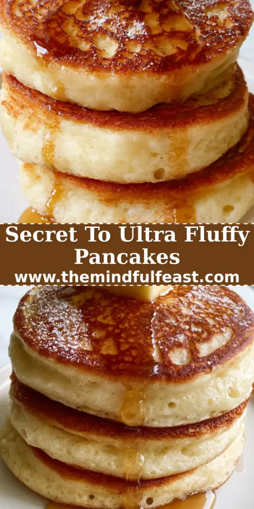 A professional infographic style display of a stack of thick buttermilk pancakes with syrup and butter. (pancake and waffle guide poster)