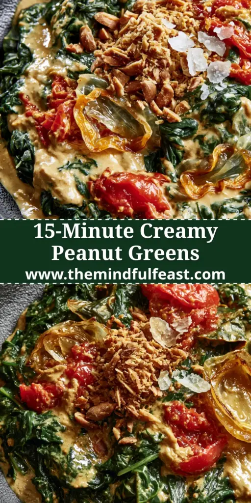 Zambian Recipes: Authentic Ifisashi with Velvety Peanut Sauce 4 A vibrant bowl of Zambian Ifisashi peanut stew with spinach and pumpkin leaves. (Zambian recipes)