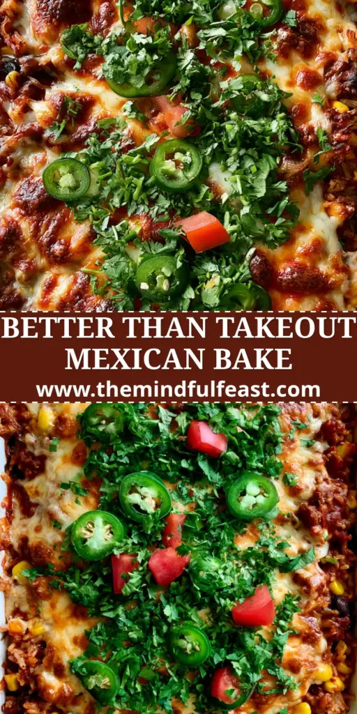 Mexican Rice Casserole: The Ultimate Cheesy Ground Beef Bake 4 A top-down photo of Mexican Rice Casserole in a white ceramic dish featuring toasted cheese, jalapenos, and lime. (Mexican Rice Casserole)
